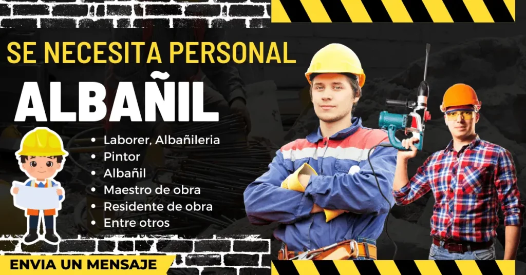 trabajo de albañil