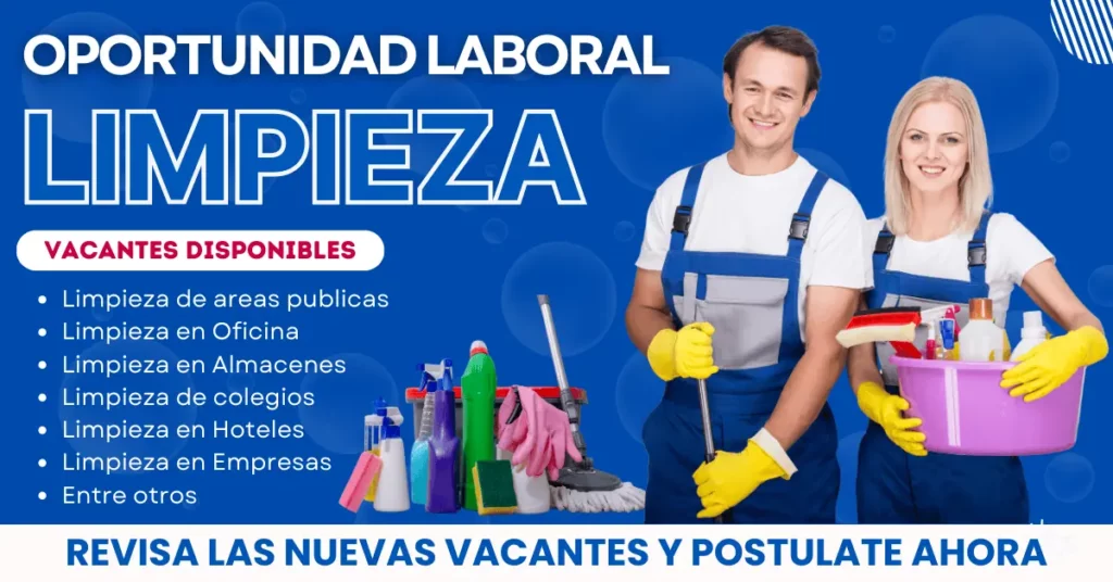 Empleo en limpieza
