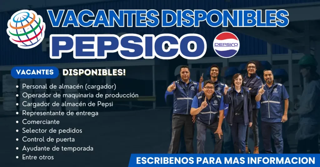 EMPLEOS EN PEPSICO