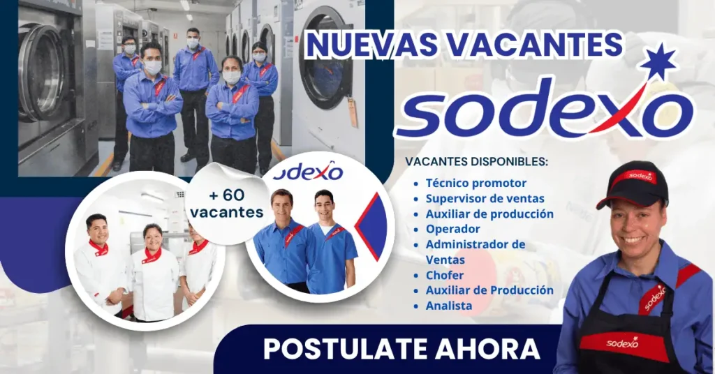 vACANTES SODEXO